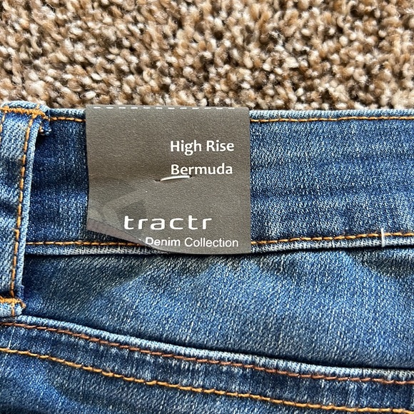 Tractr girls high rise Bermuda shorts size 12 NWT - Picture 3 of 4